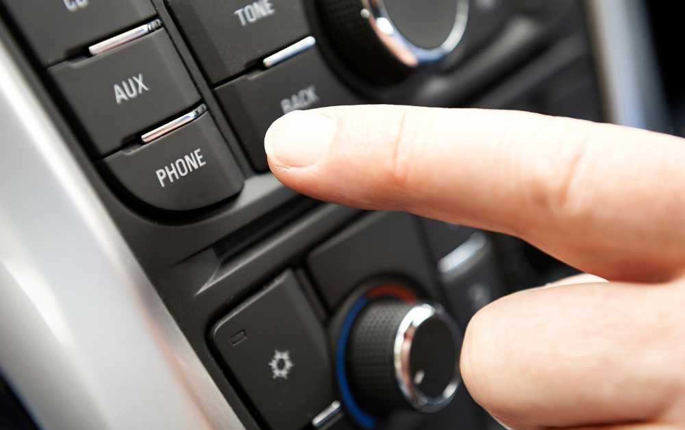 car phone button