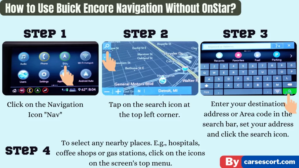 Buick Encore Navigation without OnStar