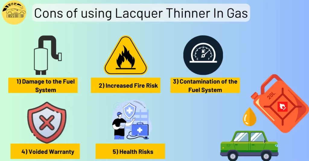 Lacquer Thinner In Gas Tank